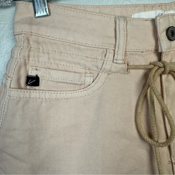 Kancan Azalea High Rise Draw String Shorts Pink Women’s Small - Picture 6 of 15